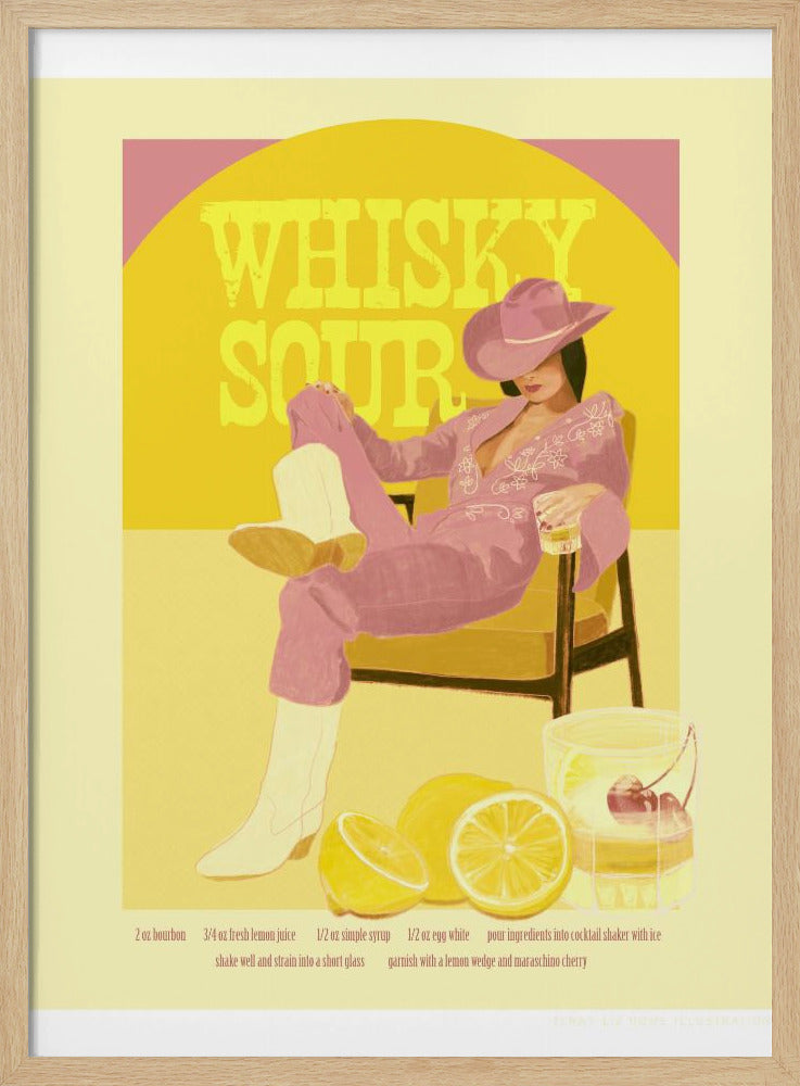 Jlr Whiskysour Pink Kopie | Poster