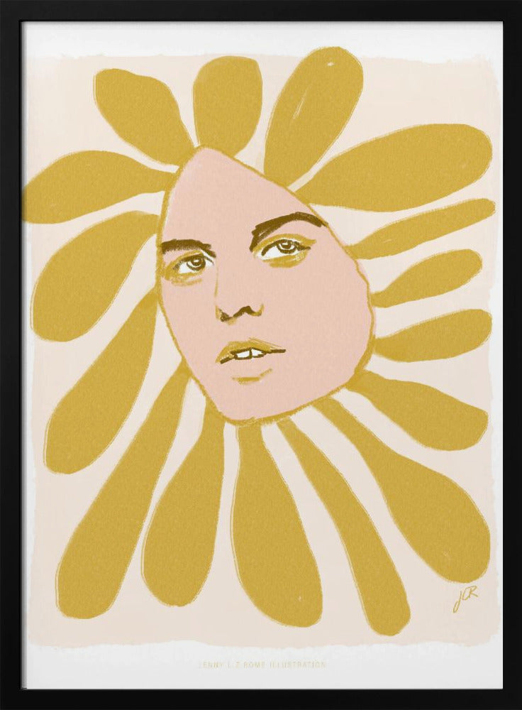 Jlr Flowerhead1 Kopie 2 | Poster