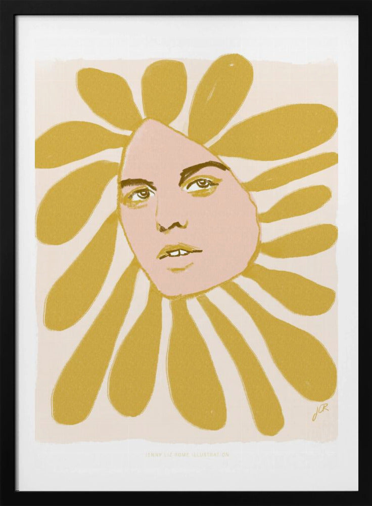 Jlr Flowerhead1 Kopie 2 | Poster