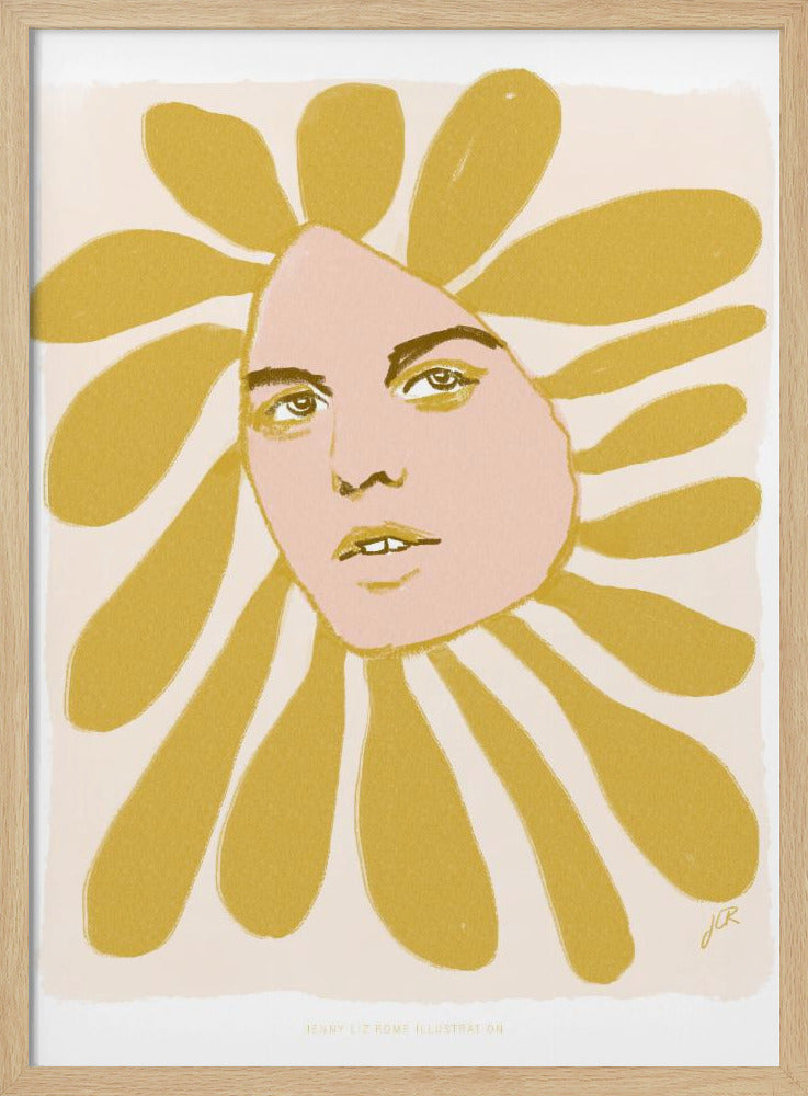 Jlr Flowerhead1 Kopie 2 | Poster