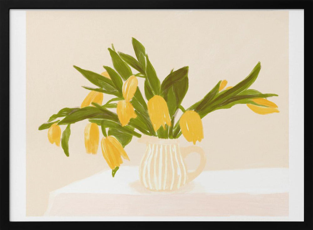 Pandcyellowtulips Kopie | Poster