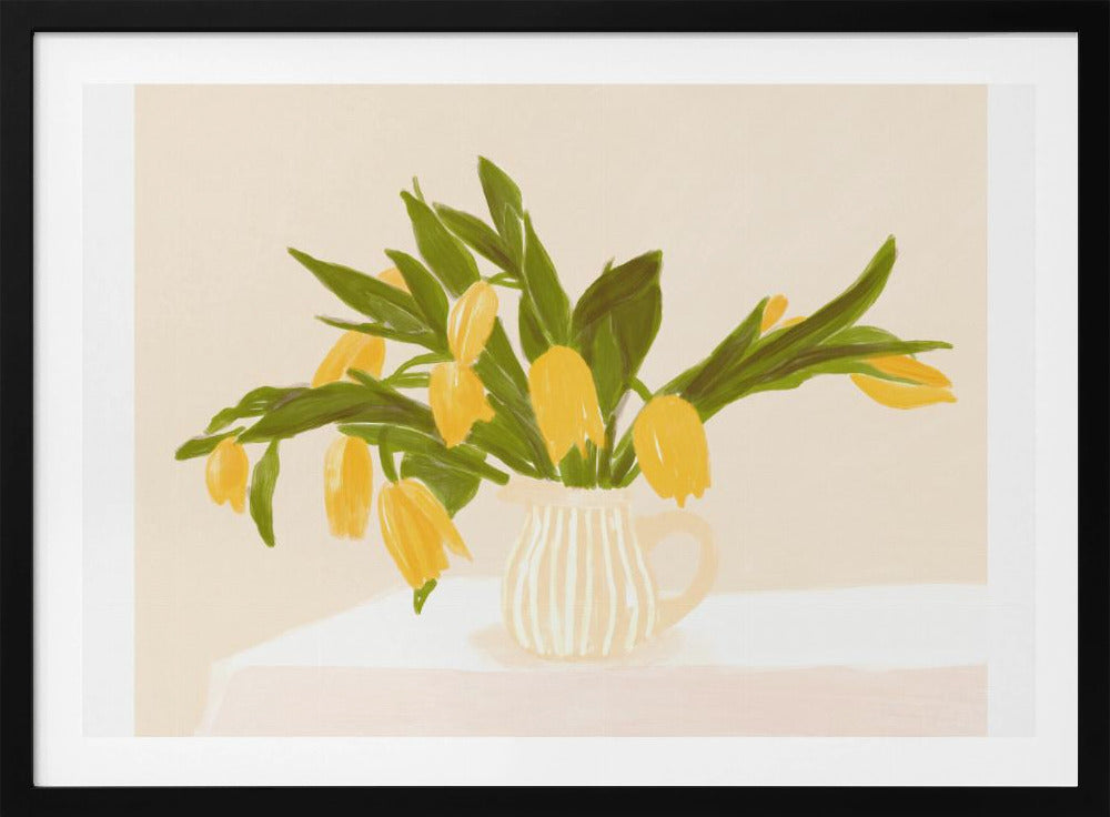 Pandcyellowtulips Kopie | Poster