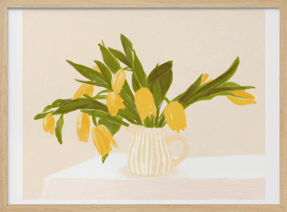 Pandcyellowtulips Kopie | Poster