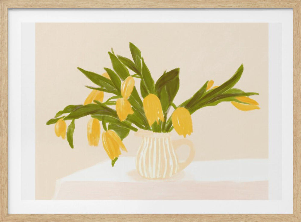 Pandcyellowtulips Kopie | Poster