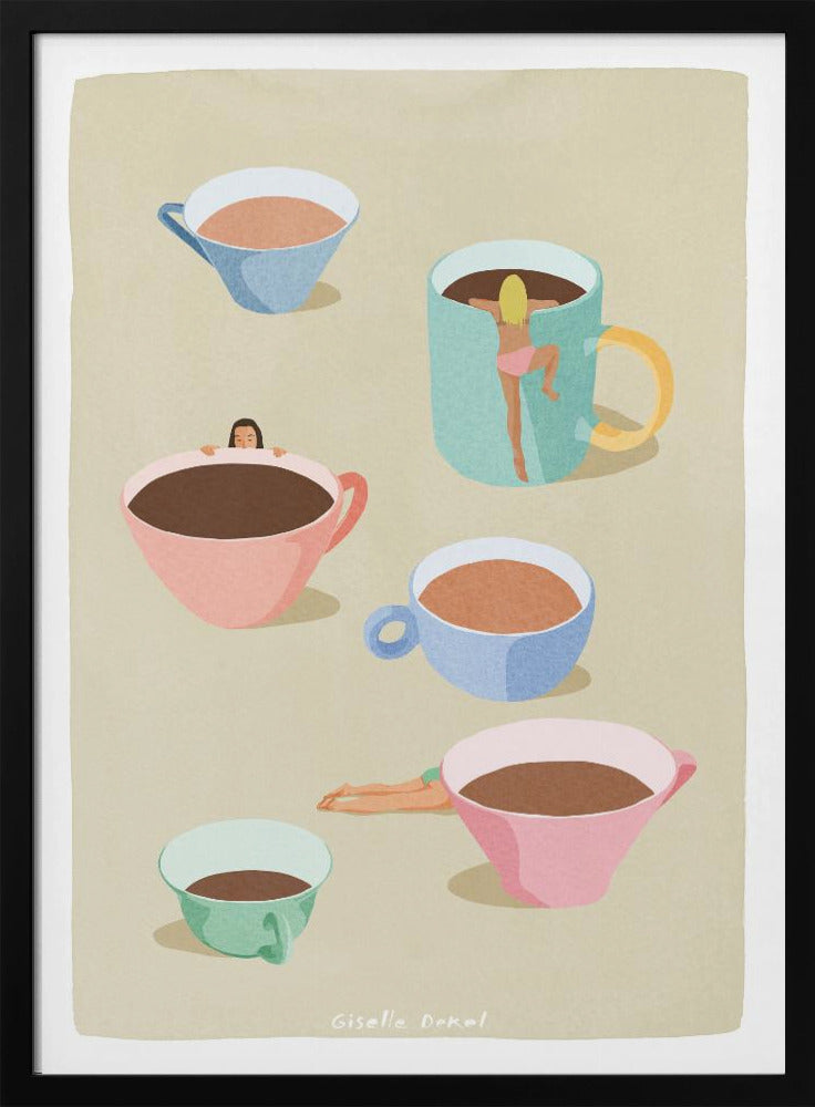Kaffeedamen | Poster
