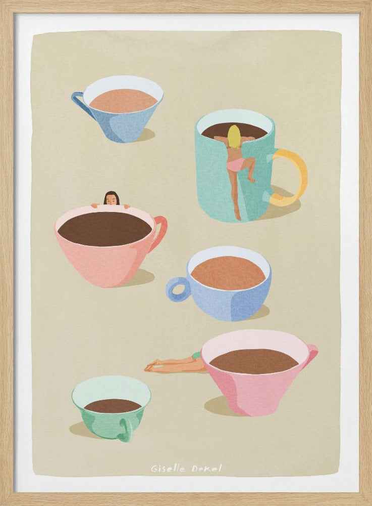 Kaffeedamen | Poster