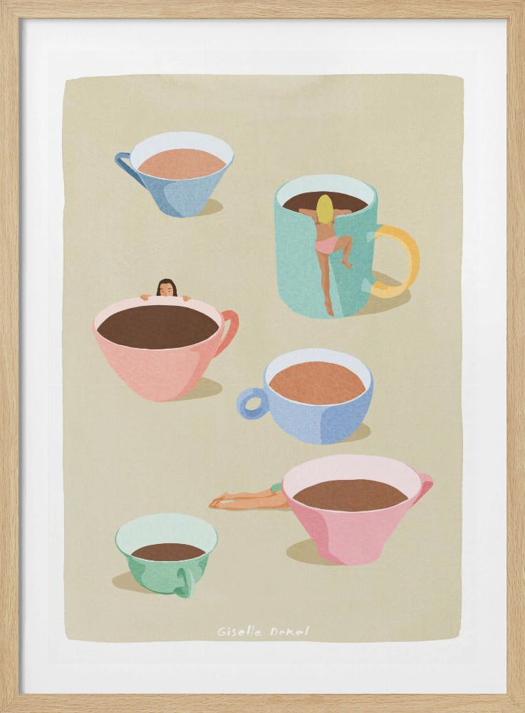 Kaffeedamen | Poster