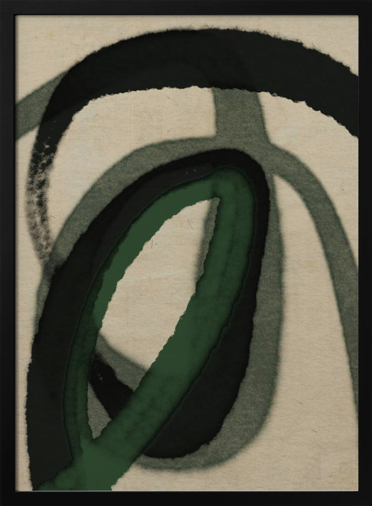 Emerald Whorls | Poster