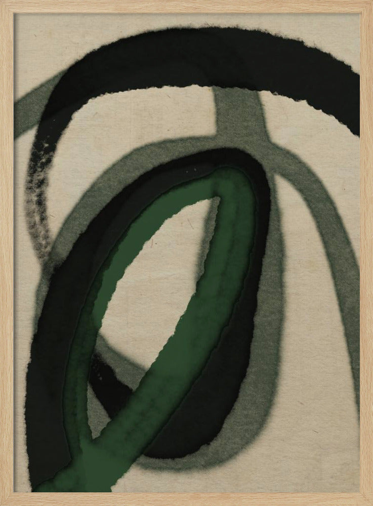 Emerald Whorls | Poster