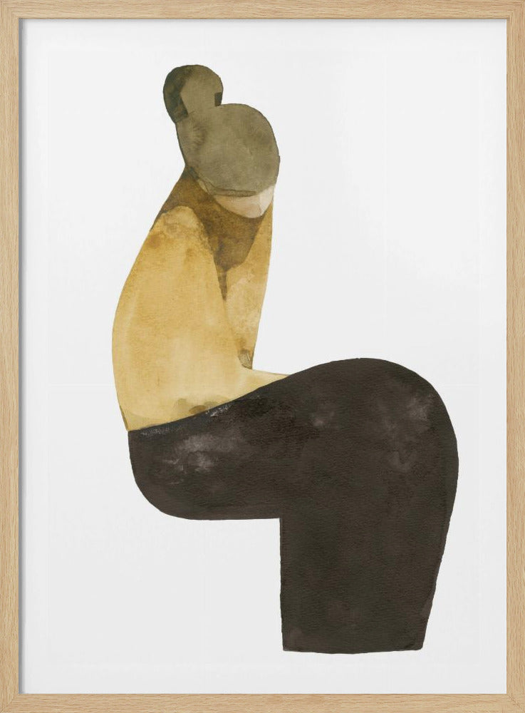Sitting Woman no.15 | Poster
