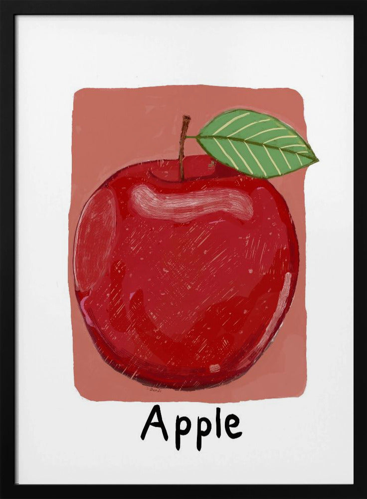 Roter Apfel | Poster