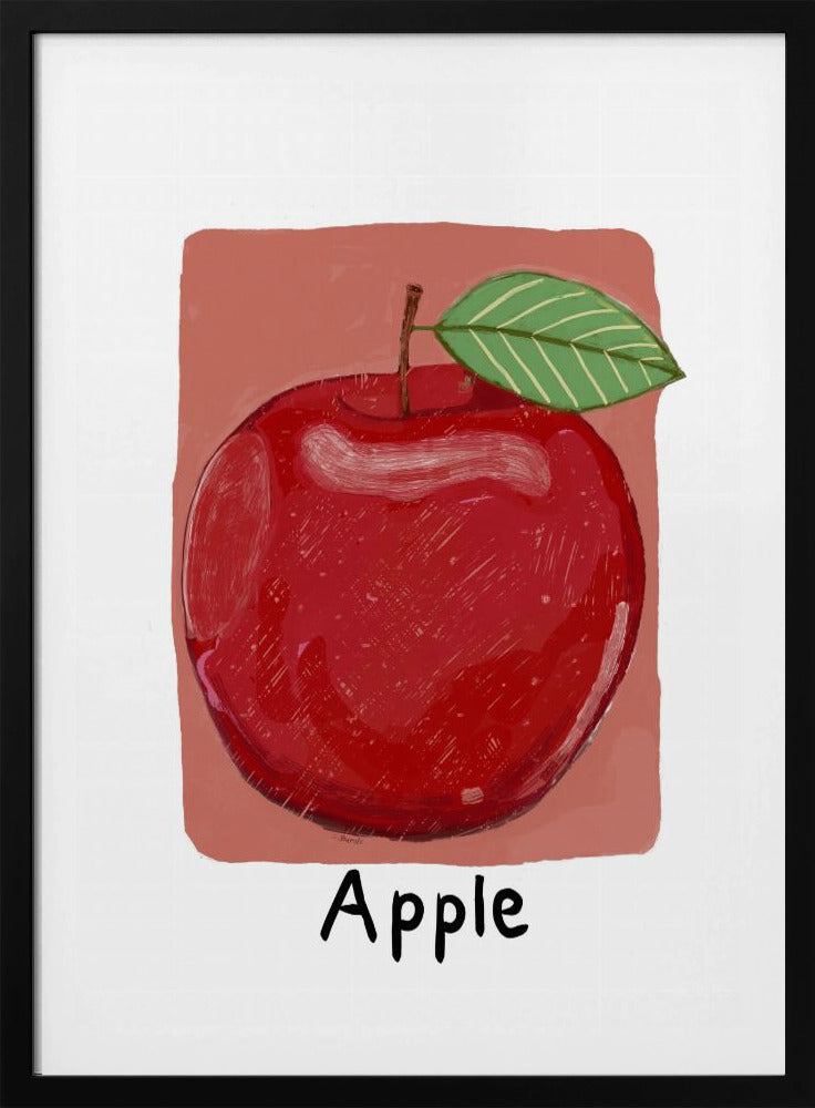 Roter Apfel | Poster