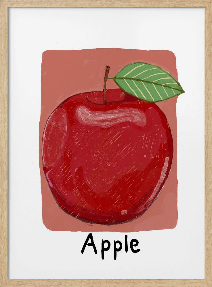 Roter Apfel | Poster