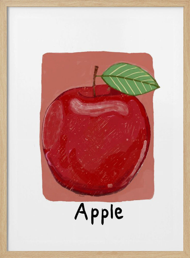 Roter Apfel | Poster