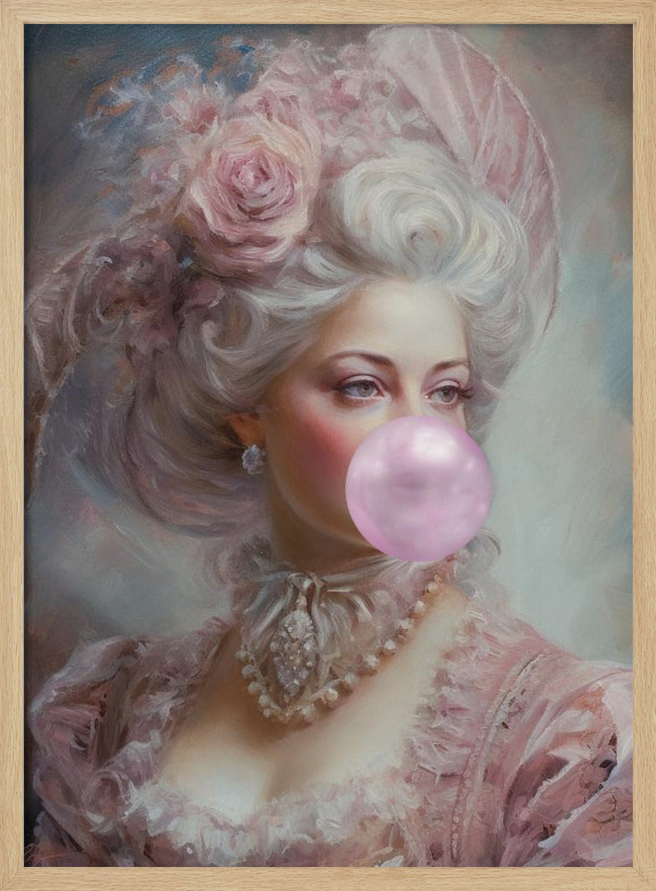 Pastell Marie Antoinette Kaugummi | Poster