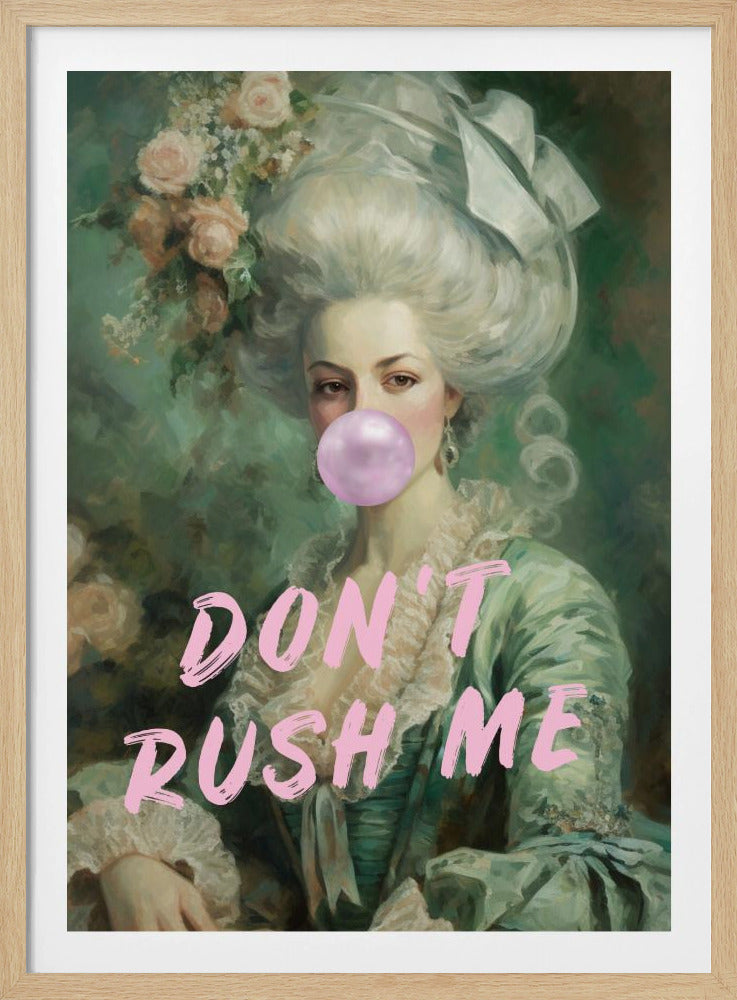 Marie Antoinette, Lass mich nicht hetzen | Poster
