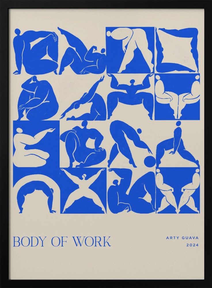 Werk (blau) | Poster