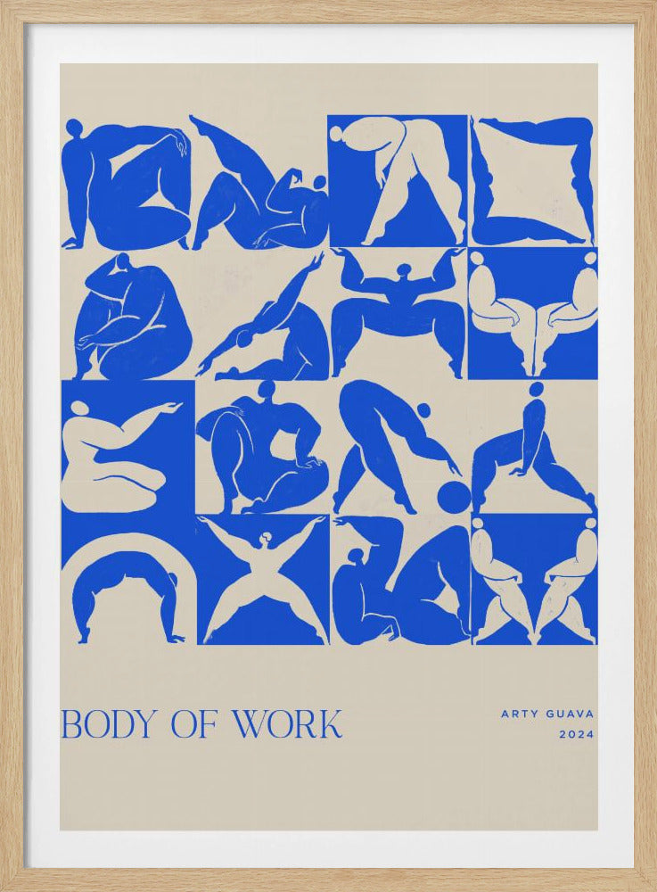 Werk (blau) | Poster