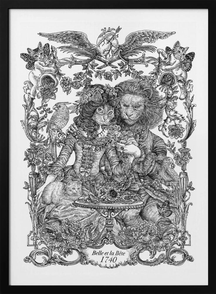 Cat Beauty & Beast | Poster