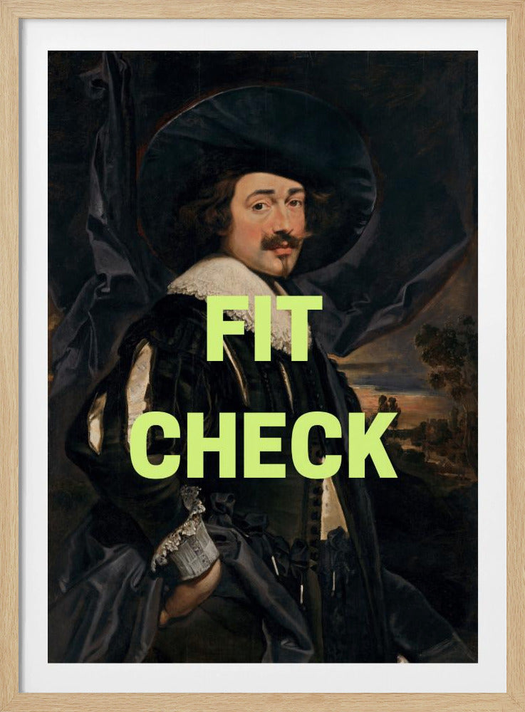 Stylish Mustache Noble | Poster