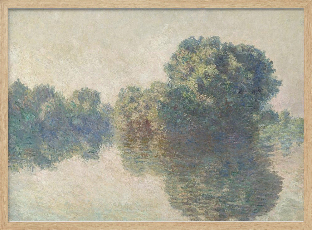 Die Seine bei Giverny (1897) | Poster