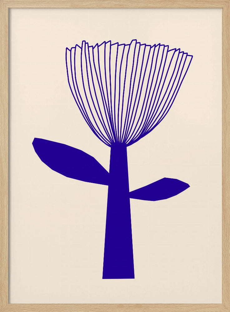 Blume Blau | Poster