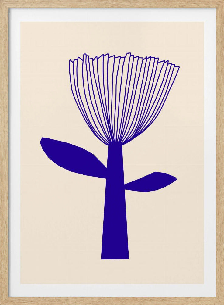 Blume Blau | Poster