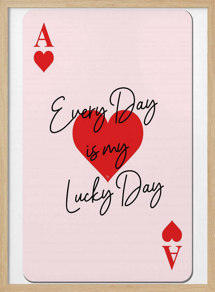 Lucky Ace Hearts | Poster