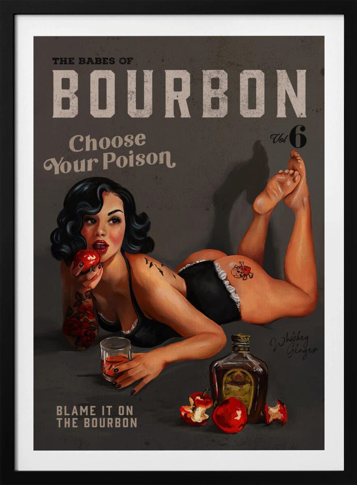 Babes of Bourbon Band 6 Wähle dein Gift Sexy Pinup | Poster
