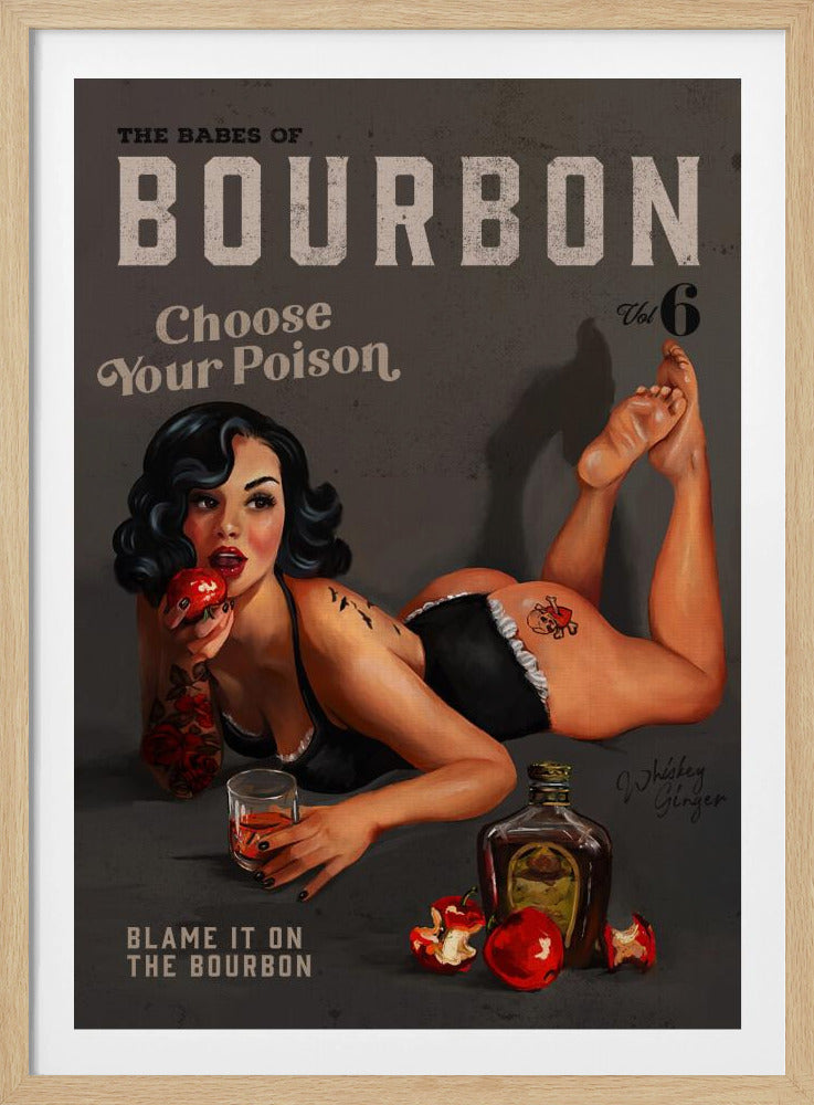 Babes of Bourbon Band 6 Wähle dein Gift Sexy Pinup | Poster