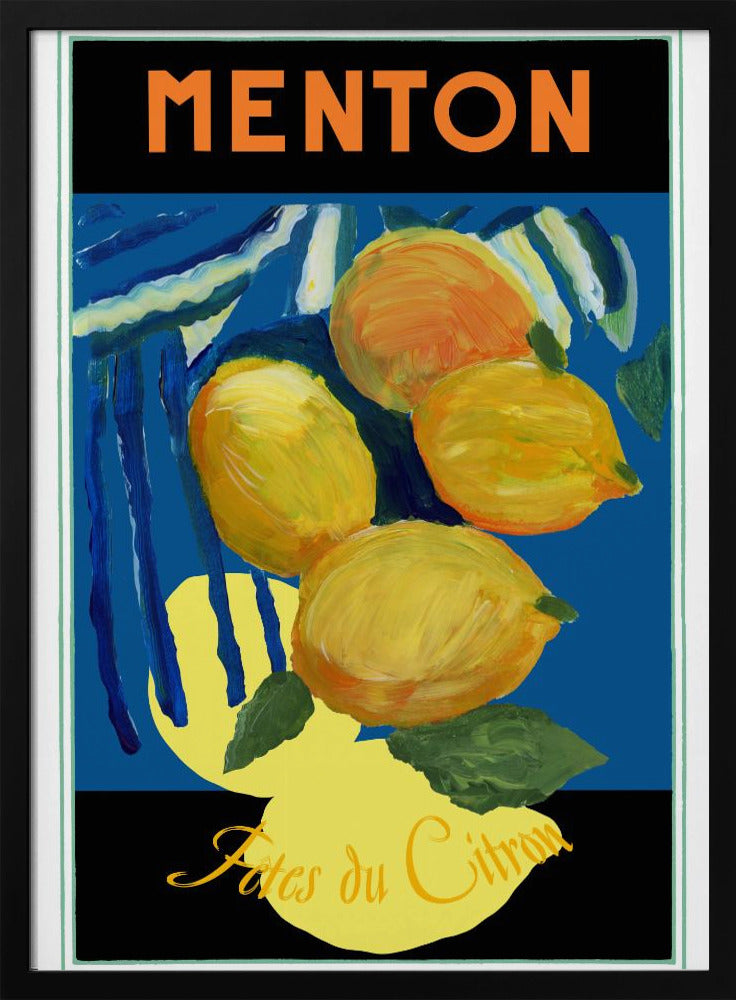 Zitronen Menton Zitrusfrucht Poster | Poster