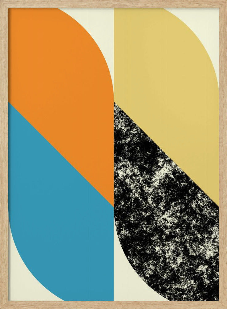 Kräftige geometrische Formen | Poster