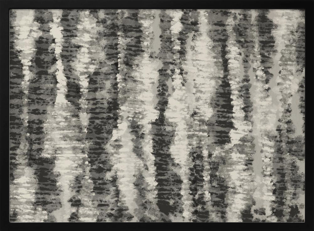 Monochrome Streifen | Poster