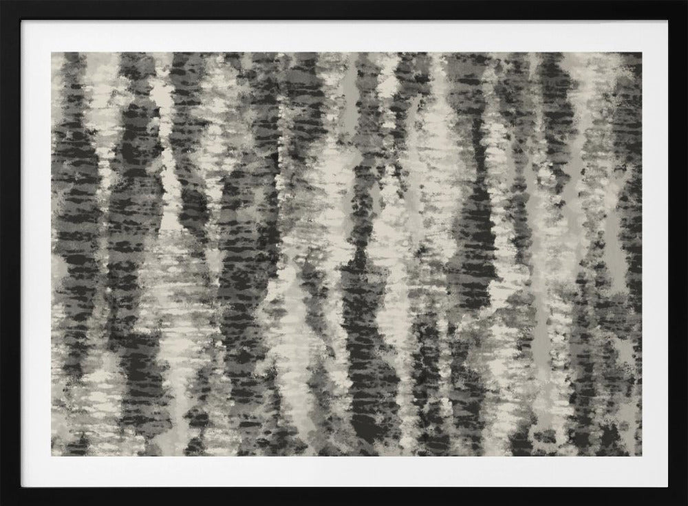Monochrome Streifen | Poster