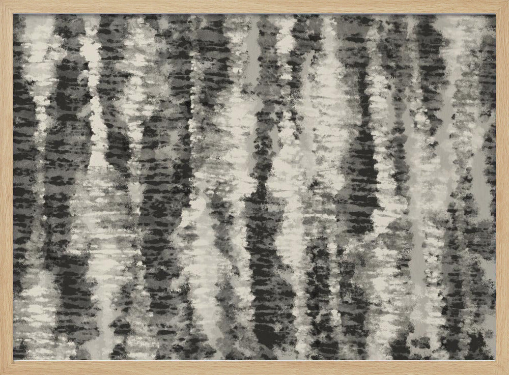 Monochrome Streifen | Poster