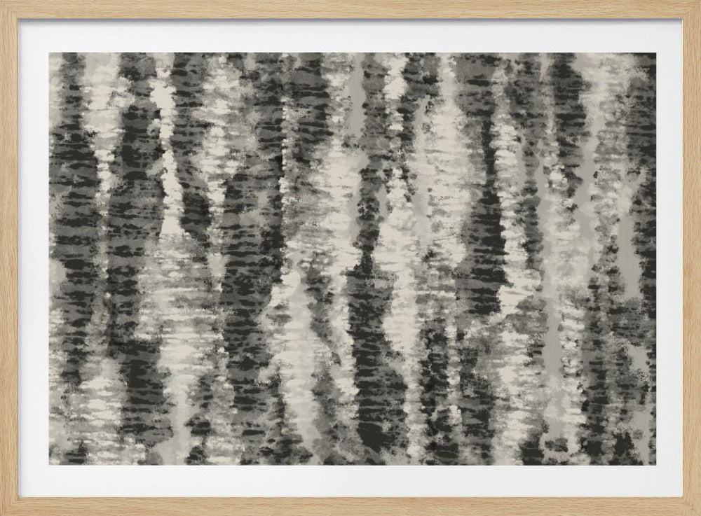 Monochrome Streifen | Poster