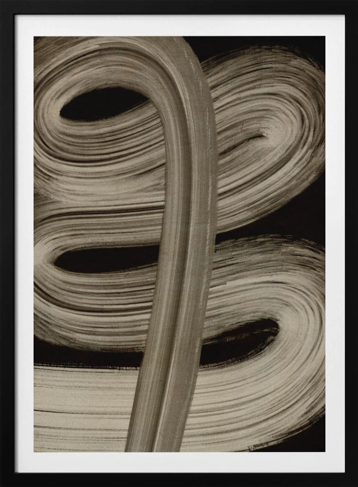 Fließende Striche | Poster