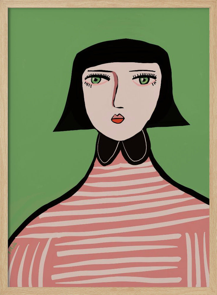 Nice lady | Poster