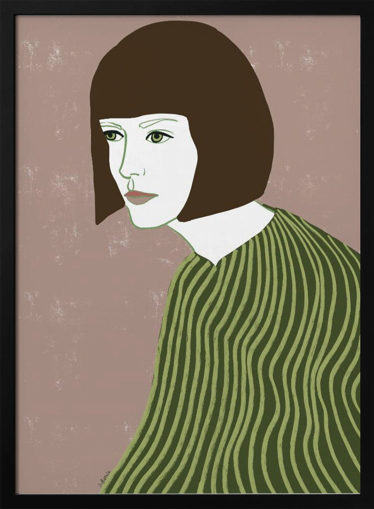 Die Brünette | Poster