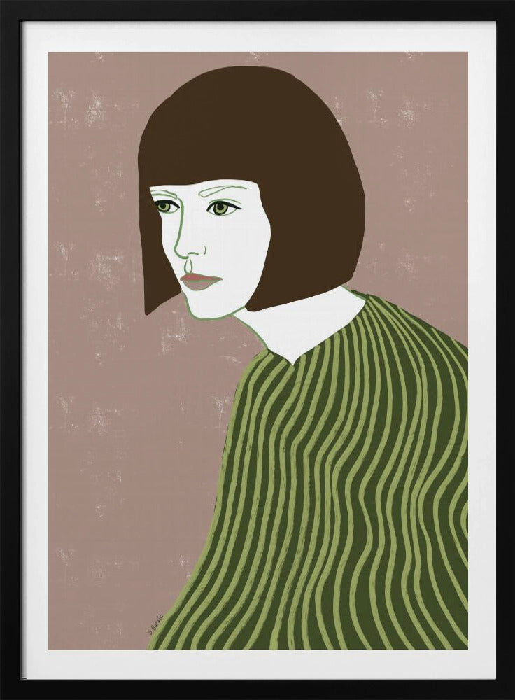 Die Brünette | Poster