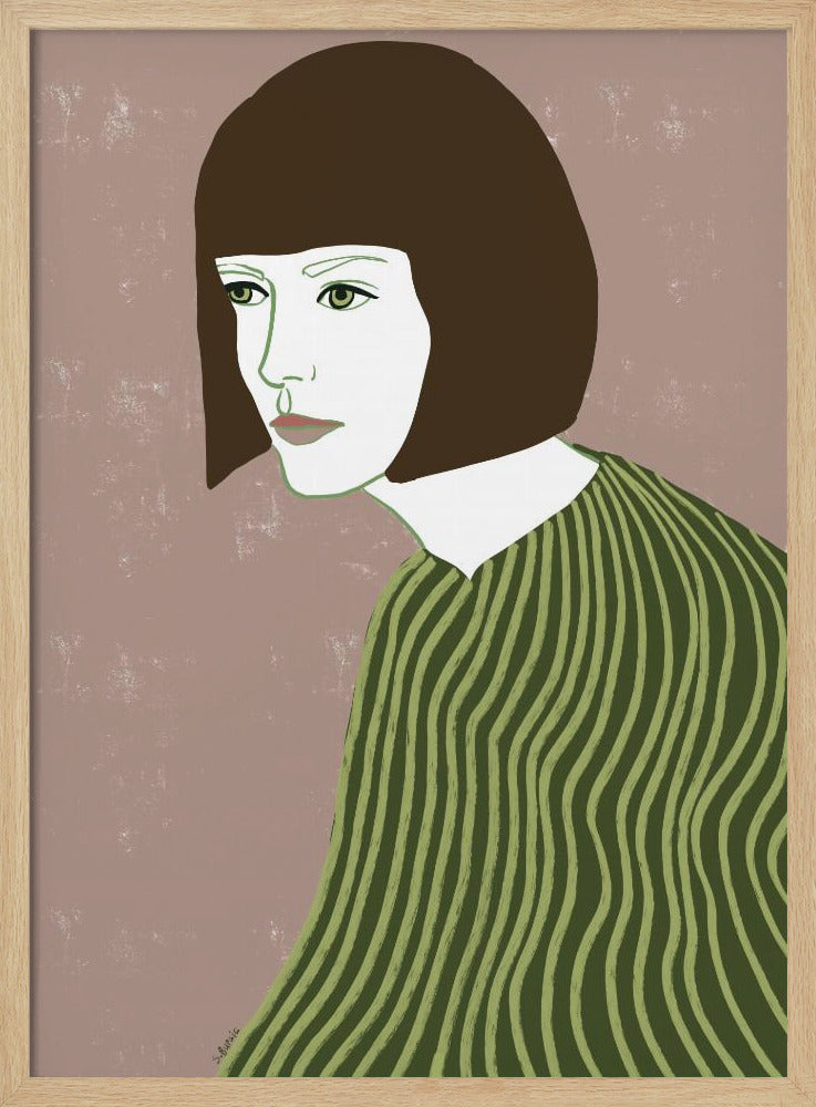 Die Brünette | Poster
