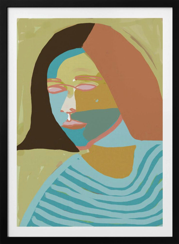 Abstraktes Porträt | Poster