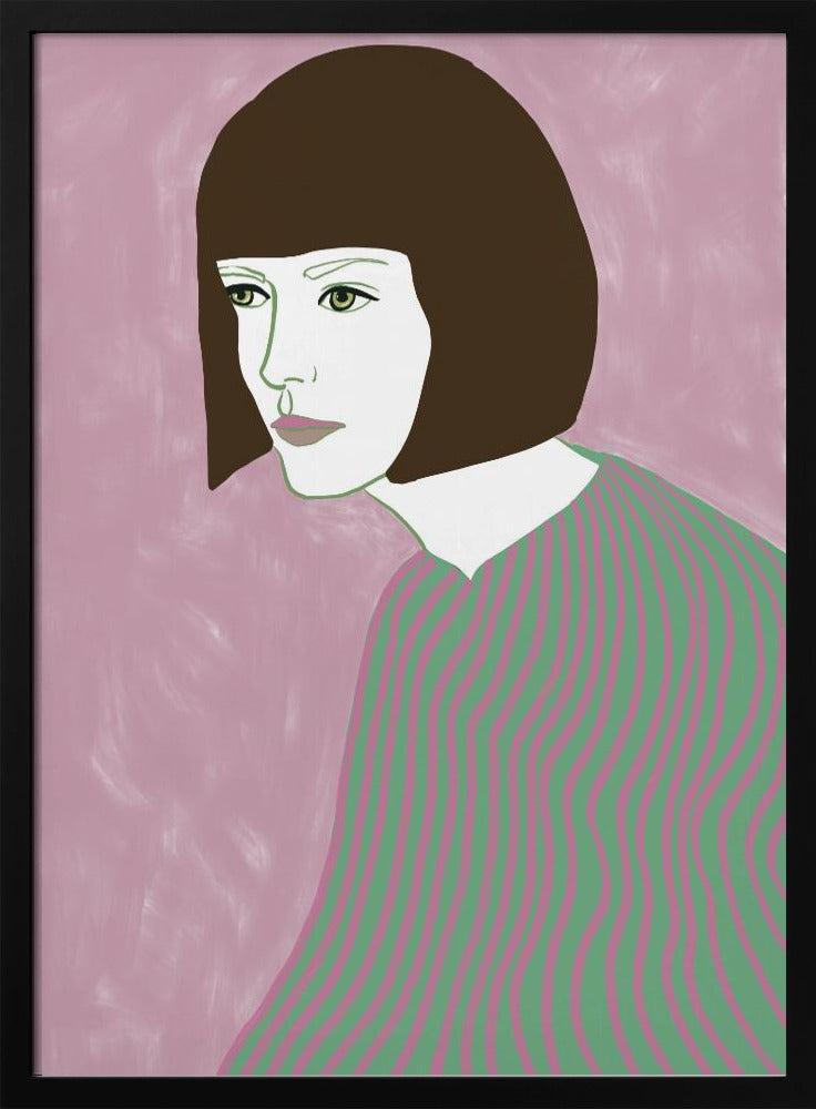 Die Brünette | Poster