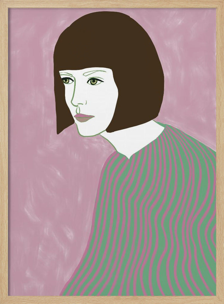 Die Brünette | Poster