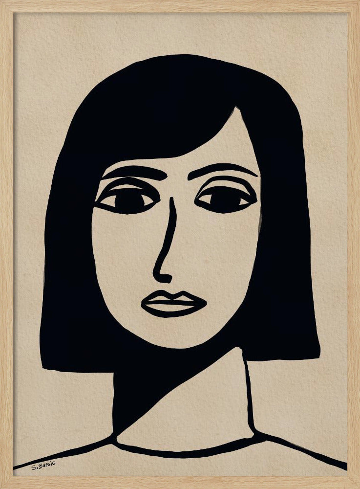 Gesicht einer Frau | Poster