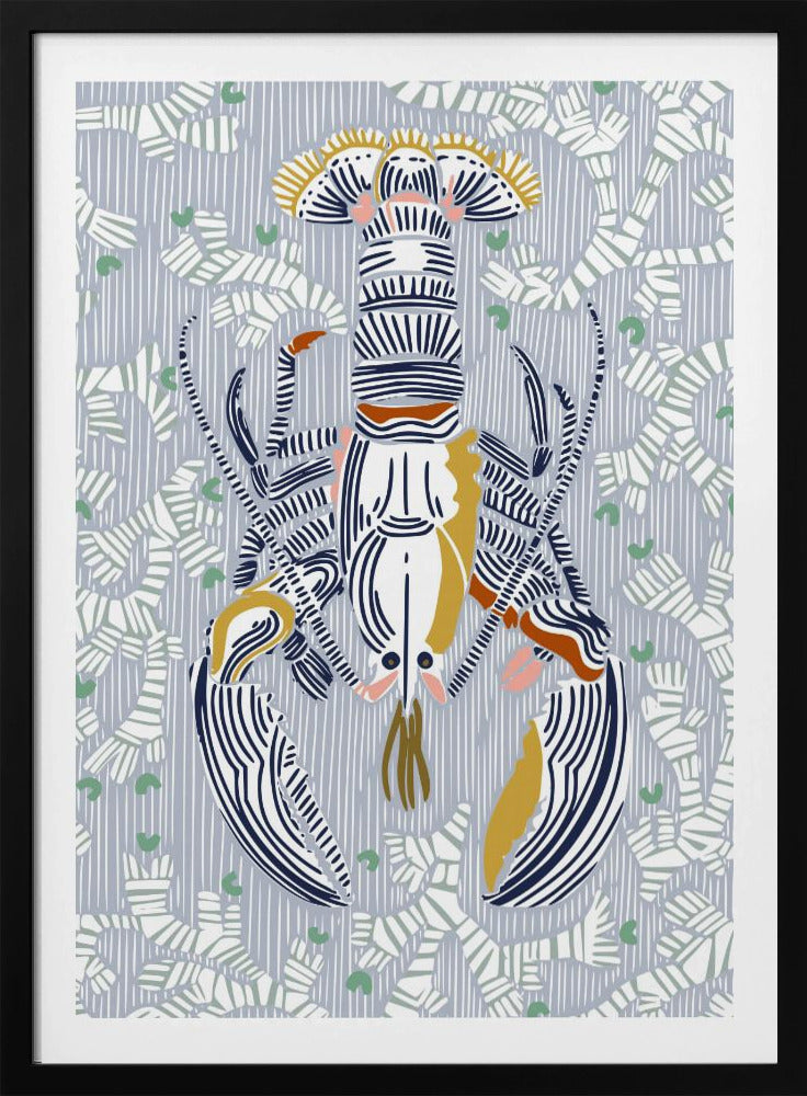 Krebstierkern grau | Poster