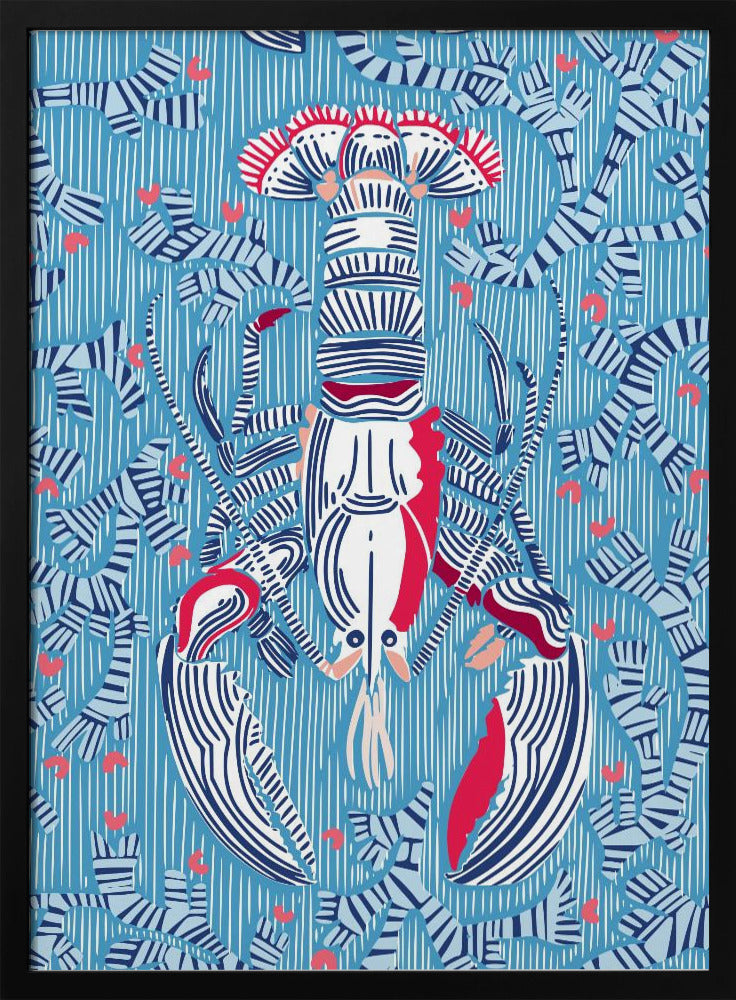 Crustacean Core summer blue | Poster