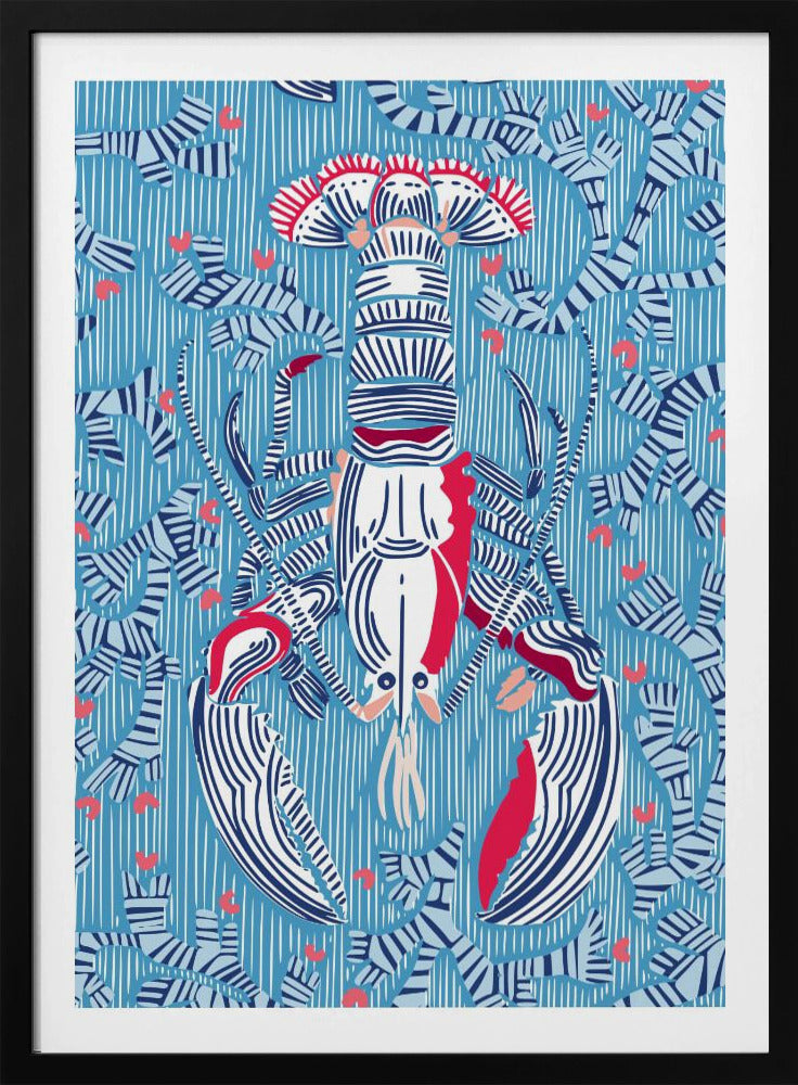 Crustacean Core summer blue | Poster