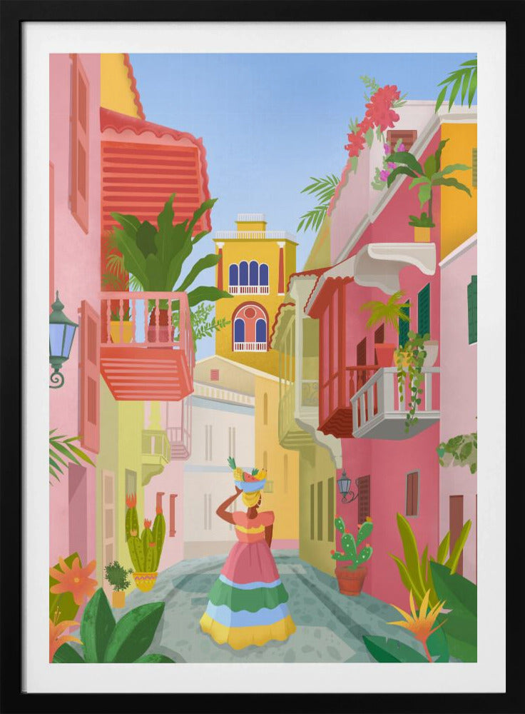 Cartagena, Kolumbien | Poster