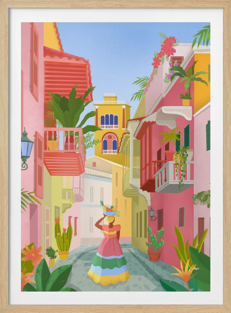 Cartagena, Kolumbien | Poster